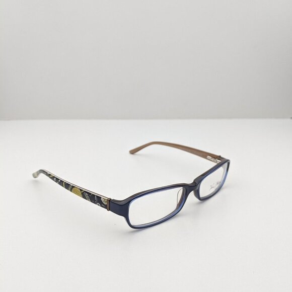 🕶️Vera Bradley Ellie Blue(ELB) Eyeglasses 51/16/130 | ALJ417🕶️ - Picture 4 of 9